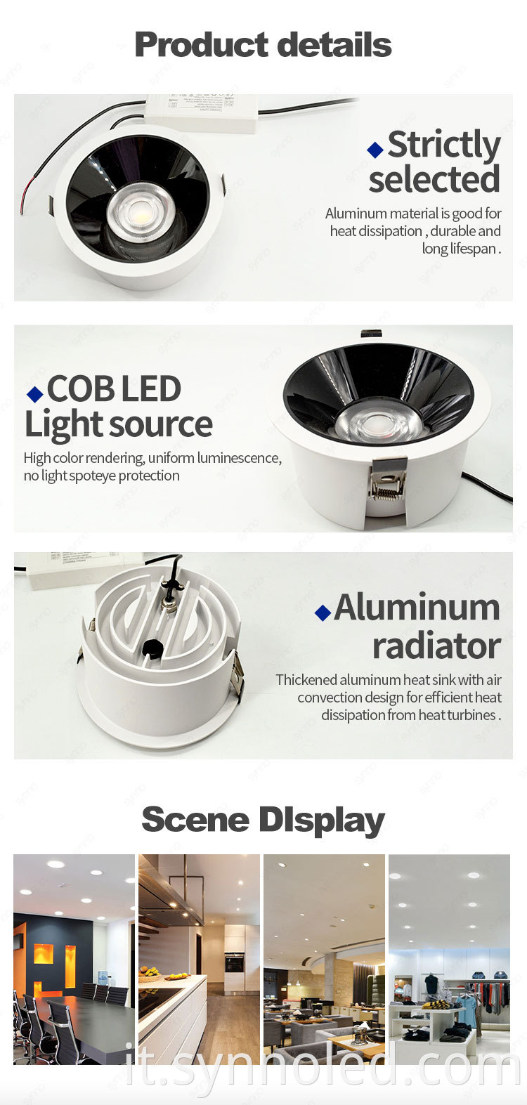 Synno Led Downlight